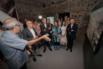 El Centro de Interpretación de Risco Caído, preparado para recibir a visitantes (Foto TA)